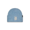 Detroit Tigers Woolen Blue Short Cuff Knit Beanie Hat