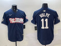 Men's New York Yankees Anthony Volpe Navy Limited Jersey