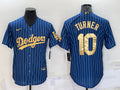 Men's Los Angeles Dodgers Justin Turner #10 Blue Jersey