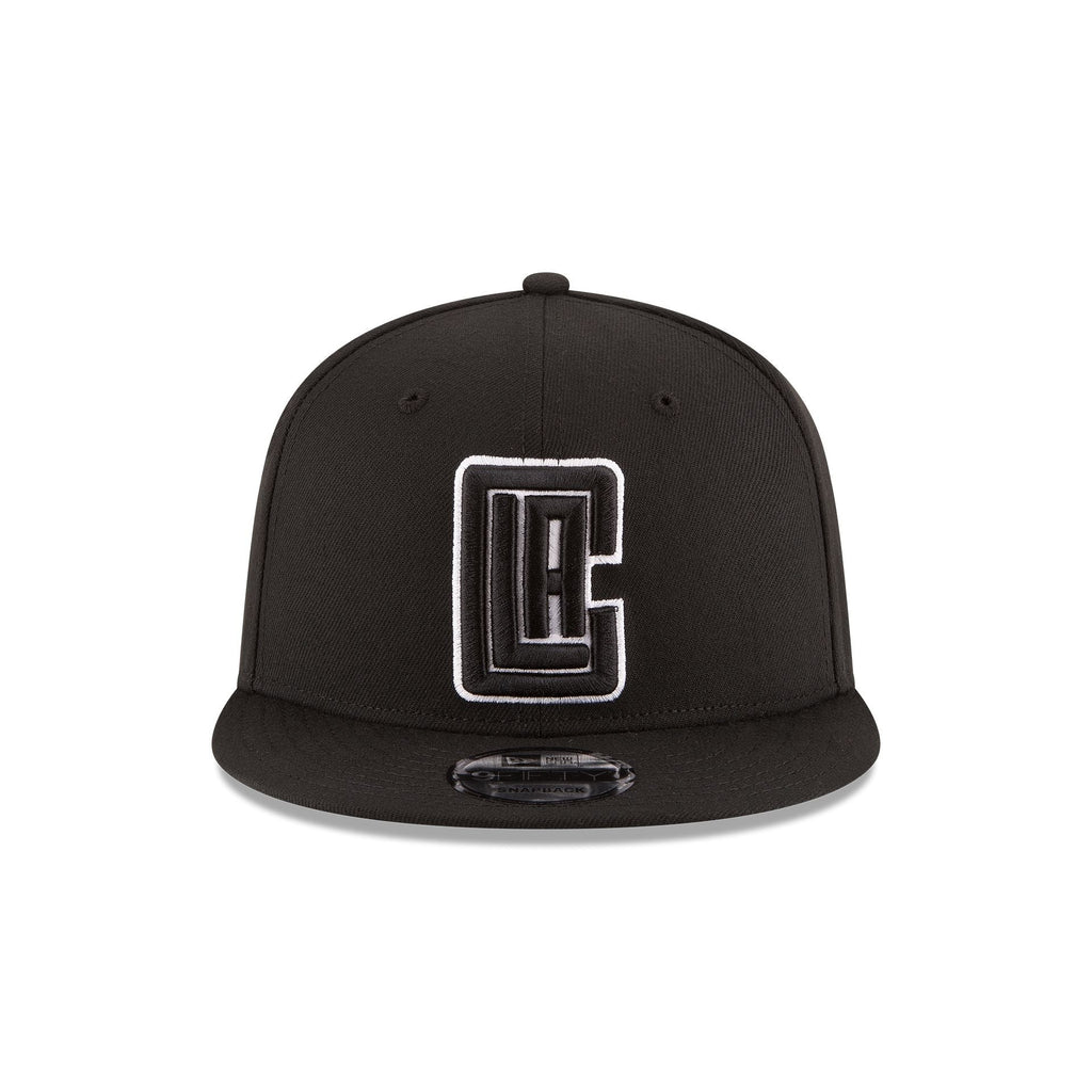 Los Angeles Clippers Basic Black 9FIFTY Snapback Hat