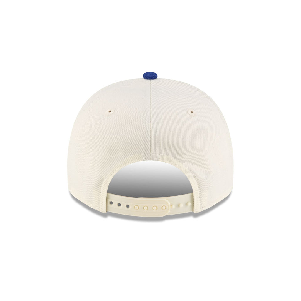 New York Knicks 1964-1992 Hardwood Classics Express Chrome White 9FIFTY A-Frame Snapback Hat