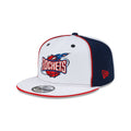Houston Rockets Hardwood Classics 2000s Optic White Flip 9FIFTY Snapback Hat