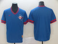 Men's Texas Rangers Blue Blank Jersey