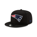 New England Patriots Black 9FIFTY Snapback Hat