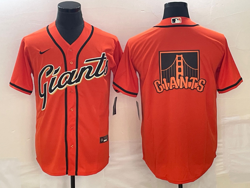 Men's San Francisco Giants Orange Jersey