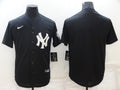 Men's New York Yankees Black Blank Jersey