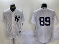 Men's New York Yankees Jasson Dominguez #89 White Jersey
