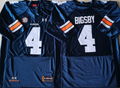 Men's Auburn Tigers Tank Bigsby #4 Navy Jersey