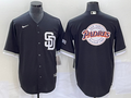 Men's San Diego Padres Black Jersey