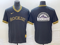 Men's Colorado Rockies Black Team Jersey