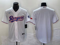 Men's Texas Rangers White Home Blank Jersey