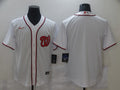Men's Washington Nationals White Home Blank Jersey