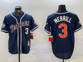Men's San Diego Padres Jackson Merrill #3 Navy Jersey