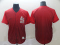 Men's St. Louis Cardinals Red Blank Jersey