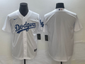 Men's Los Angeles Dodgers White Home Blank Jersey