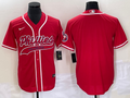 Men's Philadelphia Phillies Red Blank Jersey Joint Edition