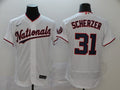 Men's Washington Nationals Max Scherzer #31 White Alternate Jersey