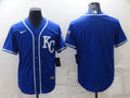Men's Kansas City Royals Royal Alternate Blank Jersey