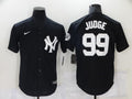 Men's New York Yankees Aaron Judge #99 Black Baseball Jersey
