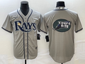 Men's Tampa Bay Rays Gray Team Jersey
