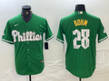 Men's Philadelphia Phillies Alec Bohm #28 Green Jersey
