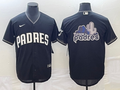 Men's San Diego Padres Black Official Team Jersey
