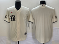 Men's Texas Rangers Cream 2023 City Connect Blank Jersey