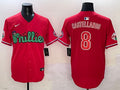 Men's Philadelphia Phillies Nick Castellanos #8 Red Jersey
