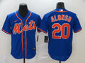 Men's New York Mets Pete Alonso #20 Blue Baseball Jersey