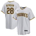Men's San Diego Padres Jose Azocar #28 White Home Jersey