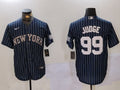 Men's New York Yankees Aaron Judge #99 Navy Jersey