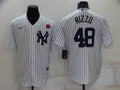 Men's New York Yankees Anthony Rizzo #48 White Jersey