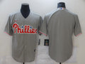 Men's Philadelphia Phillies Gray Blank Jersey