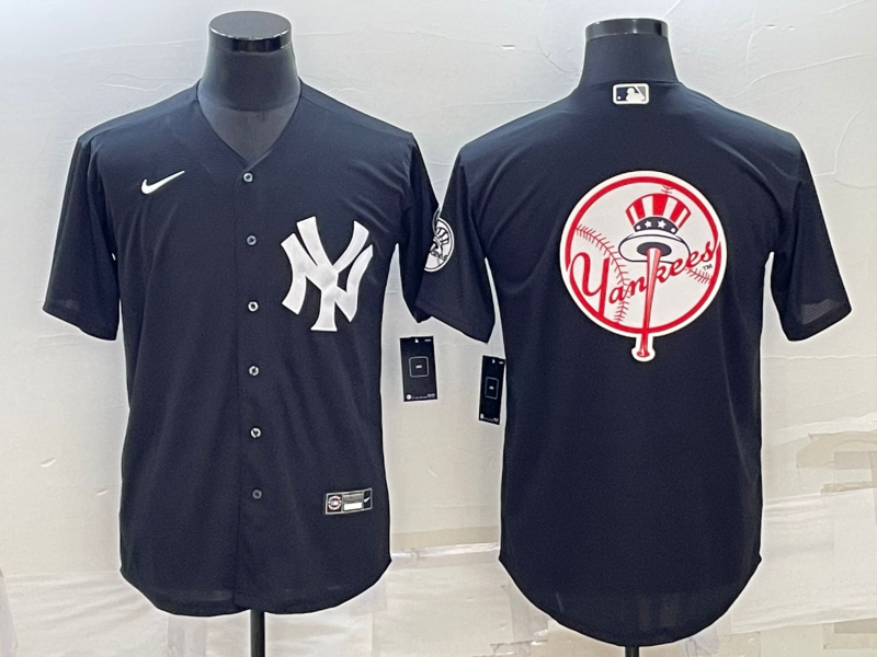 Men's New York Yankees Black Team Jersey