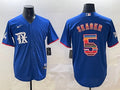 Men's Texas Rangers Corey Seager #5 Royal Jersey