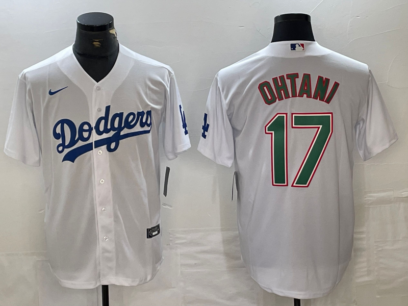 Men's Los Angeles Dodgers Shohei Ohtani White Jersey