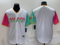 Men's San Diego Padres White City Connect Blank Jersey