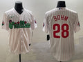 Men's Philadelphia Phillies Alec Bohm #28 White Team Jersey