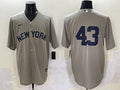Men's New York Yankees Jonathan Loaisiga #43 Gray Jersey