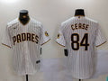 Men's San Diego Padres Dylan Cease #84 White Home Limited Jersey