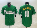 Men's Philadelphia Phillies J.T. Realmuto #10 Green Jersey