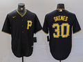 Men's Pittsburgh Pirates Paul Skenes #30 Black Alternate Jersey