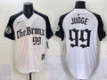 Men's New York Yankees Aaron Judge #99 White Alternate Jersey