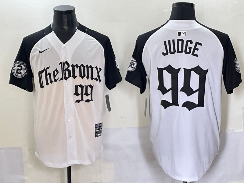 Men's New York Yankees Aaron Judge #99 White Alternate Jersey