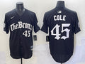 Men's New York Yankees Gerrit Cole #45 Black Alternate Limited Jersey