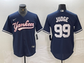 Men's New York Yankees Aaron Judge #99 Navy Limited Jersey