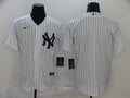 Men's New York Yankees White Home Blank Jersey