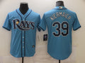 Men's Tampa Bay Rays Kevin Kiermaier #39 Blue Baseball Jersey