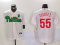 Men's Philadelphia Phillies Ranger Suarez #55 White Limited Jersey